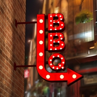 Enseigne lumineuse LED vintage personnalisée OEM DakeSign Factory, lettres 3D illuminées, décor mural pour bar, café, restaurant