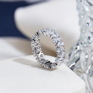 แหวนเพชรเมล็ดรูปลูกแพร์ทองคำ 14K รุ่น MSR-2131 จาก Messi Jewelry แหวนเพชรเพาะเลี้ยง แหวนแต่งงาน - Product Image 5