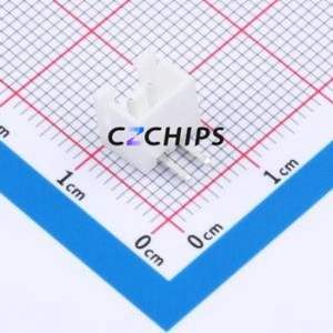 AXH-2AW-11 Wire-to-Board Pin Header Bent Lead Through Hole,P=2.54mm Connector 1x2P 2.5mm Right Angle Insert XH - Product Image 1