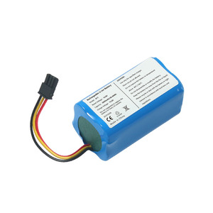 หุ่นยนต์ดูดฝุ่นไร้สายแบตเตอร์รี่ A11 S6 14.8V 2600mAh สีแดงสีดำ - Product Image 1