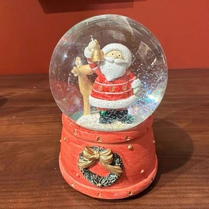 Lampe à boule de cristal sur mesure, nouveau design, globe à neige, décorations de Noël, bonhomme de neige, globe à neige - Product Image 1