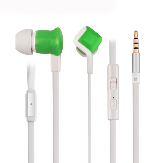 Fashion Forward In Ear Wired Headphones 3.5mm Connector Clear Sound for Music Calls