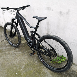 Bafang — vélo électrique de 500W avec cadre à entraînement central, 48V, en fibre de carbone, <span class=keywords><strong>pour</strong></span> la course d'enduro, Suspension complète, en stock - Product Image 5