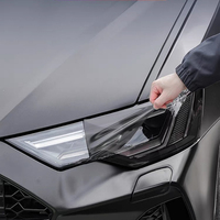 Película Protectora Inteligente Fotocrómica de TPU para Faros Delanteros, Cambia de Color, Autoregenerable, para Protección de Lámparas de Coche, DACK BIACK, 7.5mil de Grosor, Nanotecnología