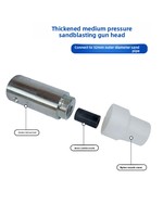 Pistolet de sablage à haute pression à pression directe, à succès, avec buse en carbure de bore pour sablage en cabine