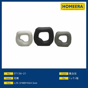 Vasi decorativi moderni Set in bianco grigio marrone 16 pezzi Per scatola all'ingrosso bottiglie Decorative - Product Image 1