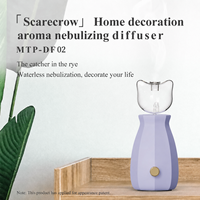 Diffuseur d'huiles essentielles sans eau, portable, en plastique, rechargeable, LED, HIITII Commercial Decor, pour hôtel