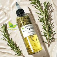 Sérum Réparateur Capillaire Biologique et Naturel au Romarin Anti-Chute, Traitement au Romarin, Sérum Stimulant la Croissance, Huile Essentielle pour Cheveux