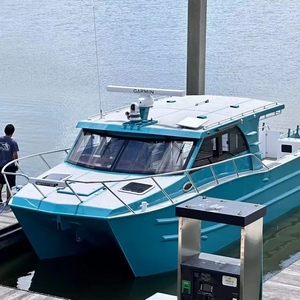 Lujo 36ft 11M Decoración <span class=keywords><strong>de</strong></span> <span class=keywords><strong>madera</strong></span> Aluminio soldado Catamarán <span class=keywords><strong>Pesca</strong></span> Ocio Deporte Barco <span class=keywords><strong>para</strong></span> Crucero y aventura y recreación - Product Image 1