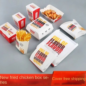 Caja Desechable para Hamburguesas, Caja para Papas Fritas, Pollo, Arroz, Nuggets, Pollo Frito Coreano, Plato para Comida para Llevar, Hecho en China - Product Image 3