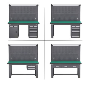 Heavy-Duty chống tĩnh thép không gỉ Máy tính để bàn bàn làm việc dày chống mài mòn bàn làm việc cho phòng thí nghiệm hội thảo OEM - Product Image 3