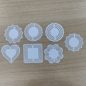 Topjlh Sublimation Aluminium Wind Spinner, formes multiples personnalisables, <span class=keywords><strong>prix</strong></span> de gros d'usine, idéal pour la décoration de la maison et du jardin - Product Image 6