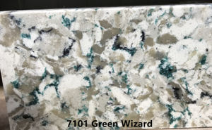 หินควอทซ์เทียมขนาด3.2ม. 1.6ม. แผ่นใหญ่สำหรับโรงแรม - Product Image 2