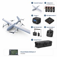 Plateforme d'inspection à aile fixe FY-VT04 FY-TECH, envergure de 2,5 m, portée de 30-50 km, inspection de lignes électriques, GPS RTK