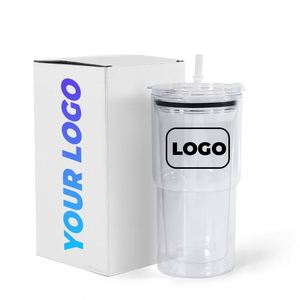 Vaso de Plástico de Doble Pared de 40 oz con Asa, Estilo Único, para Regalo, Recuerdo de Fiesta, Evento - Product Image 2