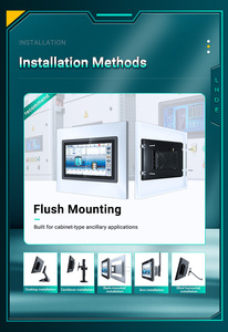 Iot/HMI 15.6 inch 16:9 IP65 không thấm nước không cảm ứng/điện trở/cảm ứng điện dung màn hình Màn hình công nghiệp với 1080P HD-MI/VGA đầu vào - Product Image 6