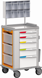 MT MEDICAL Vente directe usine <span class=keywords><strong>Chariot</strong></span> d'urgence <span class=keywords><strong>hospitalier</strong></span> pour défibrillation et soutien auxiliaire en clinique et soins intensifs Garantie - Product Image 5