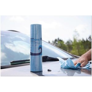 Rouleaux d'essuie-glaces automobiles Boardwalk AUTORL1650B bleus 9,4 x 11, outils de nettoyage automobile, 30 par carton - Product Image 4