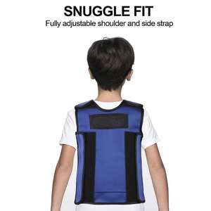 Chaleco <span class=keywords><strong>de</strong></span> Compresión Sensorial para Niños, Compresión Profunda, Confort, Autismo, Trastorno del Procesamiento Sensorial, Ajustable, Transpirable, Poliéster - Product Image 2