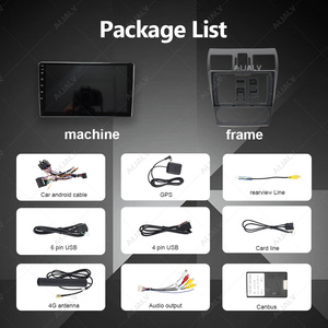 Aijia Écran DVD de Voiture 9 Pouces Carplay Cadre pour SUBARU FORESTER/WRX/XV 2012-2014 Accessoires Android Radio Navigation Panneau de Façade - Product Image 5