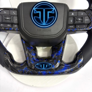 Volant <span class=keywords><strong>sport</strong></span> en cuir forgé et fibre de carbone pour Civic Prado Land Cruiser Camry <span class=keywords><strong>Corolla</strong></span> <span class=keywords><strong>GR</strong></span> LC300 LC200 LC105 - Product Image 5