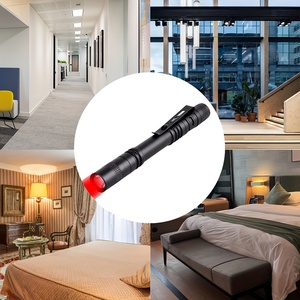 ไฟฉายสีแดง LED แบบปากกาสำหรับการบินมองเห็นในเวลากลางคืนมีแสงสีแดง - Product Image 4