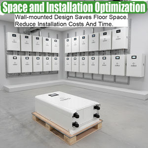 QSO Hektary Offgrid Poland Système tout-en-un 51.2V 300Ah 314Ah 16 <span class=keywords><strong>kWh</strong></span> KW 16Kwh 16Kw 15Kwh pour énergie solaire, Pack de batteries au lithium LiFePO4 48V - Product Image 5