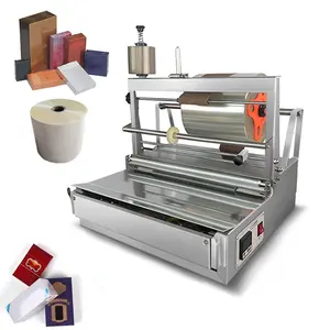 Perfume Packaging Condom Box Cellophane Continuous Wraptape Full Automatic Box Wrapping Machine