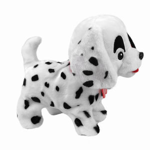 Vendita calda telecomando peluche cucciolo di cane realistico che cammina abbaia coda scodinzolante funzione di annuire regalo giocattoli di peluche - Product Image 2