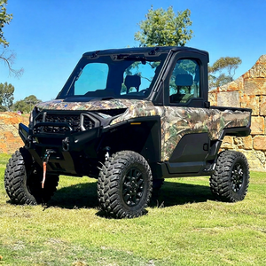 รถ Can-am Polaris Ranger UTV ขับเคลื่อน 4 ล้อ เกียร์อัตโนมัติ เครื่องยนต์เบนซิน 4 จังหวะ ได้รับการรับรองมาตรฐาน EPA ดีไซน์ลายพราง ราคาประหยัด - Product Image 1