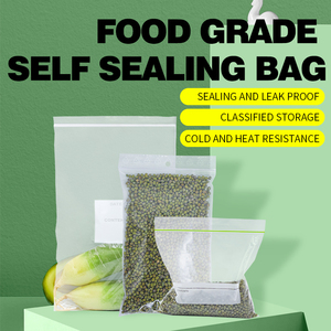 AIUDO <b>Plastic</b> Factory China Waterproof Transparent White LDPE Double Zipper Sample Ziplock Bags for <b>Beads</b> Jewelry Food Packaging - Product Image 6