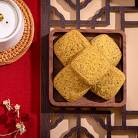 Boîte de biscuits à saveur de thé noir croustillante et exotique de marque privée Oem Snacks faibles en calories Craquelins Goûts assortis