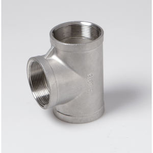 Raccord en té femelle en acier inoxydable 1 "pour outil de tournage - Product Image 1