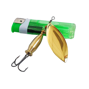 Spinnerbait à longue portée - <span class=keywords><strong>Leurre</strong></span> bionique sans aide au lancer avec plomb balistique <span class=keywords><strong>pour</strong></span> la basse à gueule large - Product Image 1