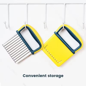 Stainless Steel Manual French Fry & <b>Vegetable</b> Cutter Kitchen <b>Tools</b> for <b>Fruit</b> & <b>Vegetable</b> PP Cover Included - Product Image 2