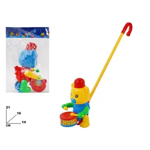 Push Pull <b>Toy</b> Bear Drummer 21cm Musical Walking <b>Toy</b> For Toddlers - Product Image 3