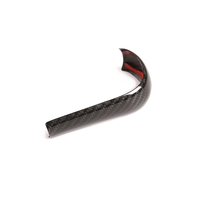Pour BMW série 5/6 X3/X5 E46 E60 E83 E63 E53 accessoires intérieurs en Fiber de carbone véritable Console pommeau de levier de vitesse et couvercle d'habillage de tête