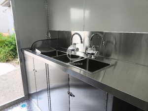 Remolque de Comida Móvil Etodevice en Venta en EE. UU. con Equipamiento Completo, Camión de Comida, Carrito de Catering, Remolque de Servicio para Fiestas y Eventos Callejeros - Product Image 6