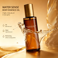 Gel corporel biologique aux herbes et minéraux double action pour peaux grasses avec huile d'olive, collagène et huile de jojoba