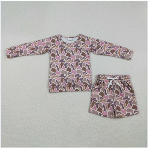 Ensemble de shorts camouflage pour filles GLS0091 - Product Image 1