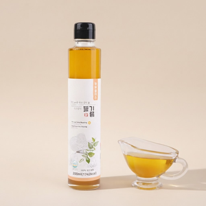 Huile de Perilla Torréfiée Légèrement Premium 100% Pure Huile de Graines de Perilla Coréenne Huile Végétale Traditionnelle - Product Image 1