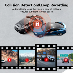 Redtiger nhà phân phối A6 xe hộp đen 4k kép đêm Dash Camera phía trước và phía sau được xây dựng trong Wifi & GPS 24h chế độ đậu xe - Product Image 4