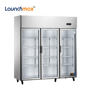 Produits phares : Réfrigérateur commercial à double porte, congélateur 2 portes, refroidisseur vertical à air pour la maison avec faible MOQ LM-FRC2G - Product Image 4