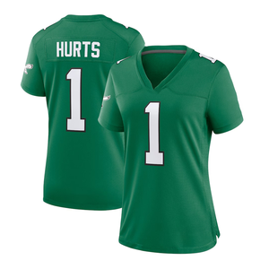 Nieuwe stijl dames Philadelphia 26 Saquon Barkley 1 Jalen Hurts 33 DeJean American Football Jersey gestikte shirts - Product Image 5