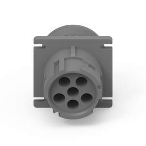 ตัวเชื่อมต่อ6Pin HD10ชนิดหน้าแปลน HD10ขั้วต่อท่อแบบยืดหยุ่นปลั๊กสายเคเบิล - Product Image 1