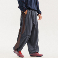 Outdoor-Bergsteigerhose Ultraleicht Casual Mittlere Taillenhöhe Fallschirmjägerhose Wasserdicht & Winddicht mit Kordelzug Unisex