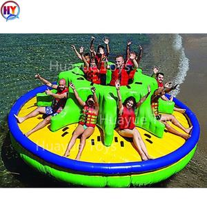 SpongeBob 6ถึง12ที่นั่งทวิสเตอร์กีฬาทางน้ำพองหมุนยูเอฟโอดิสโก้เรือ Towable เกมกีฬา - Product Image 2