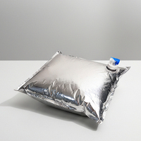 Voedselveilige 1L Bag-in-Box verpakking voor rode wijn, aseptische BIB-zak met tuit voor koffie, dranken en bier