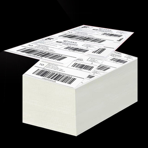 Chất lượng cao 10x15 dính Fanfold nhãn nhiệt 4x6 vận chuyển Nhãn 100x150mm tự dính vận đơn Sticker A6 giấy nhiệt - Product Image 1