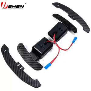 カーボンファイバーステアリングホイール マグネティックシフトパドル BMW 1 2 3 4 5 6 7 8シリーズ G20 G22 G26 G30 G05 G06 G80 G82 G87 F95 F96 F90用 - Product Image 1